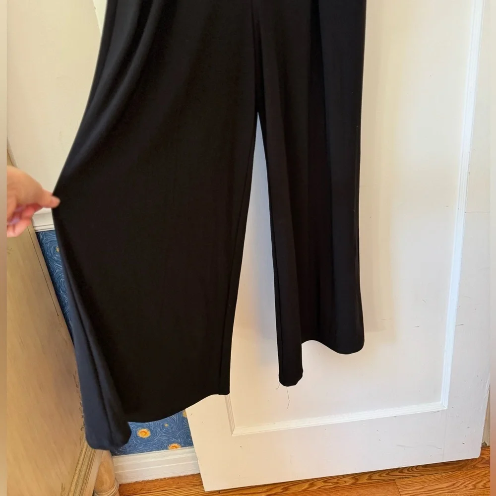 323. Nine West Glittery Black Jumpsuit 10 - Picture 5 of 9